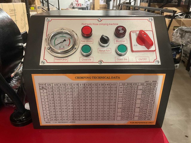 2025 stahlworks hydraulische slangen pers - afbeelding 5 van  8