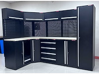 2025 stahlworks tc-204 155x55x203 / 280x55x203 cm werkbank - afbeelding 1 van  9