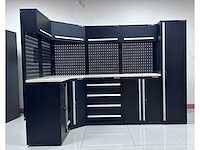 2025 stahlworks tc-204 155x55x203 / 280x55x203 cm werkbank - afbeelding 8 van  9