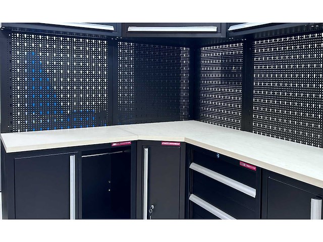 2025 stahlworks tc-204 155x55x203 / 280x55x203 cm werkbank - afbeelding 1 van  9