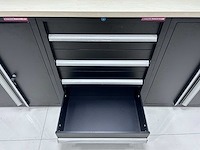 2025 stahlworks tc-261 405x55x203 cm werkbank - afbeelding 3 van  4