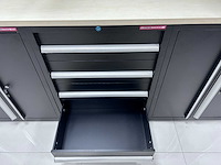 2025 stahlworks tc-262 325x55x203 cm werkbank - afbeelding 4 van  8