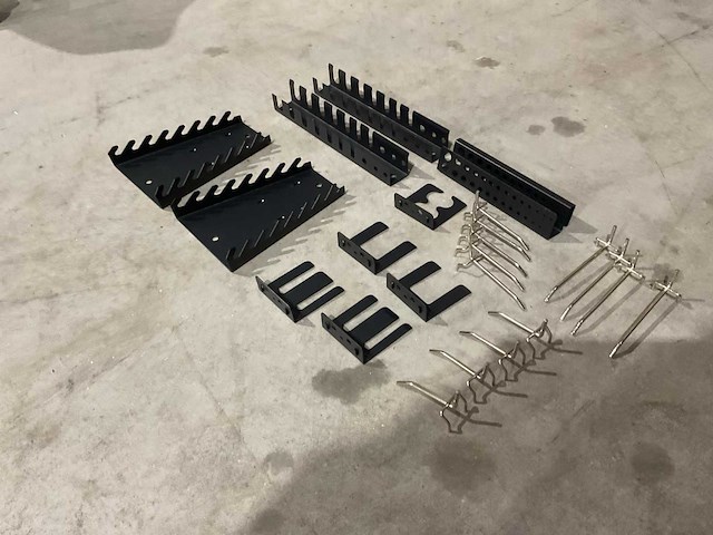 2025 stahlworks th-01 wandgereedschap organiser 10 haken - afbeelding 3 van  8