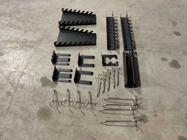 2025 stahlworks th-01 wandgereedschap organiser 10 haken - afbeelding 4 van  8