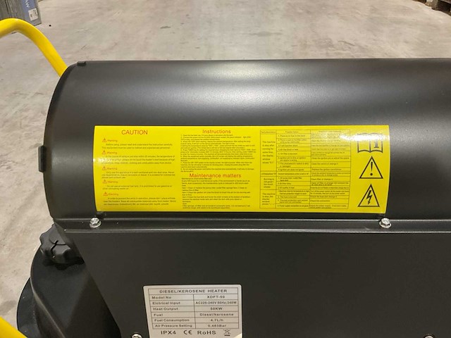 2025 stahlworks xdft-50 heater - afbeelding 12 van  18