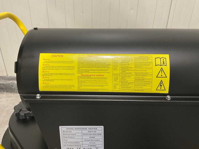 2025 stahlworks xdft-50 heater - afbeelding 4 van  17