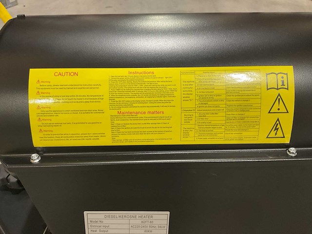 2025 stahlworks xdft-60 heater - afbeelding 6 van  18