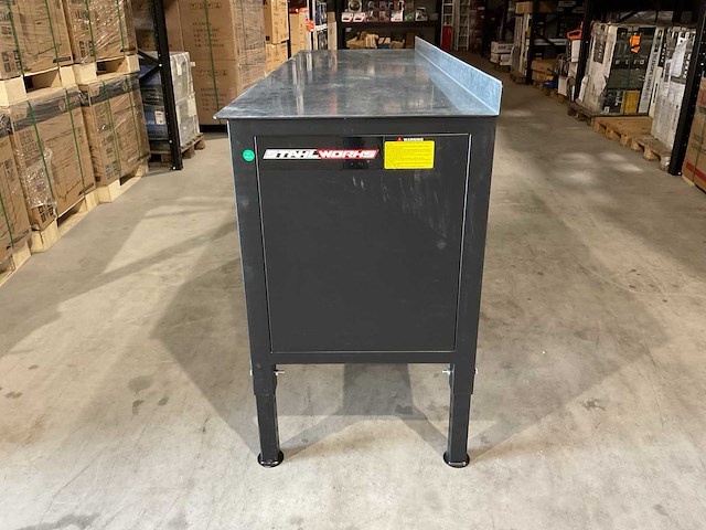 2025 stahlworks zwart / zilver blad gereedschapkast - afbeelding 4 van  13