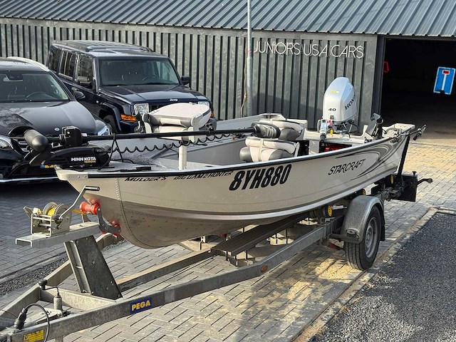 2025 starcraft patriot 16 tiller roofvisboot visboot - afbeelding 9 van  13