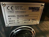 2025 sunrise 650t tendersloep - afbeelding 26 van  32