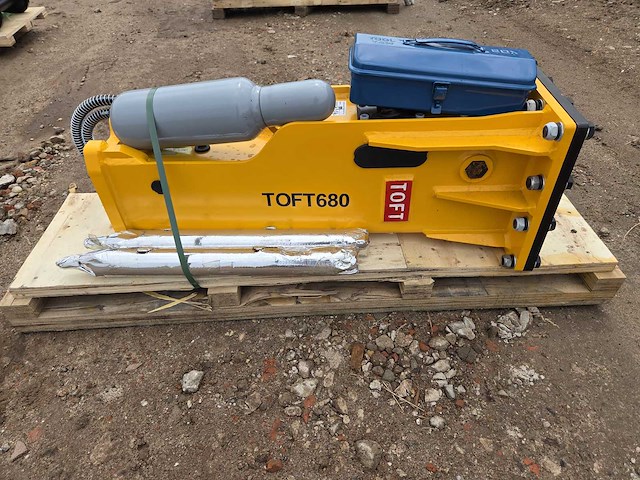 2025 toft 680 hydraulische sloophamer (ongebruikt) - afbeelding 1 van  5