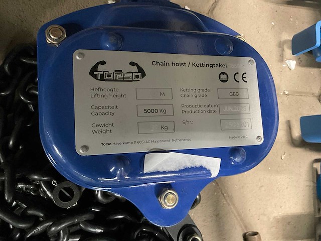 2025 torso cb500 kettingtakel - afbeelding 2 van  2