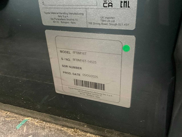 2025 toyota traigo48 16 vorkheftruck - afbeelding 11 van  13