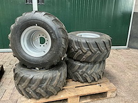 2025 trelleborg twin 421 shovelbanden (4x) - afbeelding 1 van  6