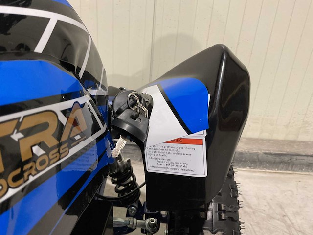 2025 ultra motocross atx 1000 elektrische quad blauw - afbeelding 4 van  14