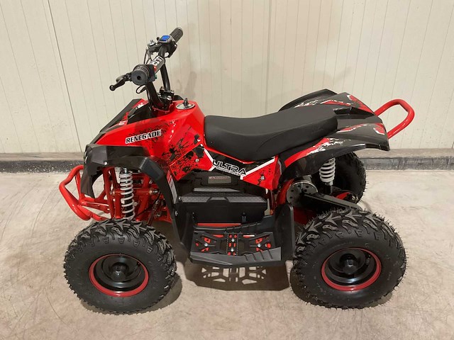 2025 ultra motocross atx 1000 elektrische quad rood - afbeelding 9 van  14