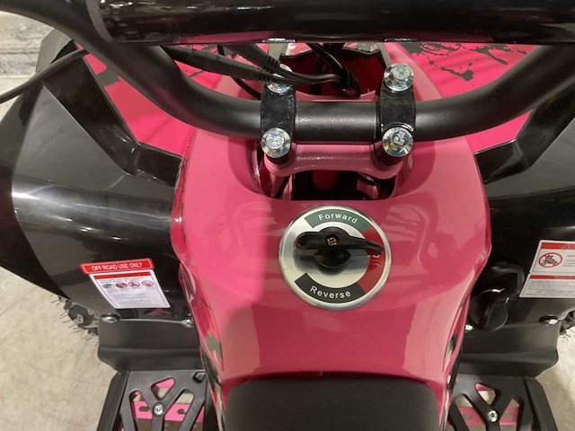 2025 ultra motocross atx 1000 elektrische quad roze - afbeelding 3 van  13