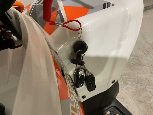 2025 ultra motocross atx 125 quad oranje - afbeelding 6 van  17