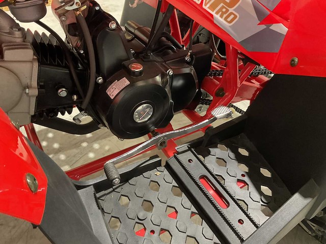 2025 ultra motocross atx 125 quad rood - afbeelding 7 van  18