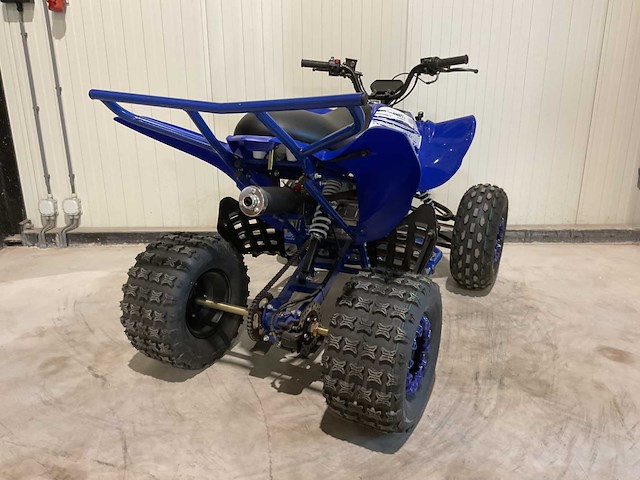 2025 ultra motocross atx 125 raptor quad blauw - afbeelding 8 van  11