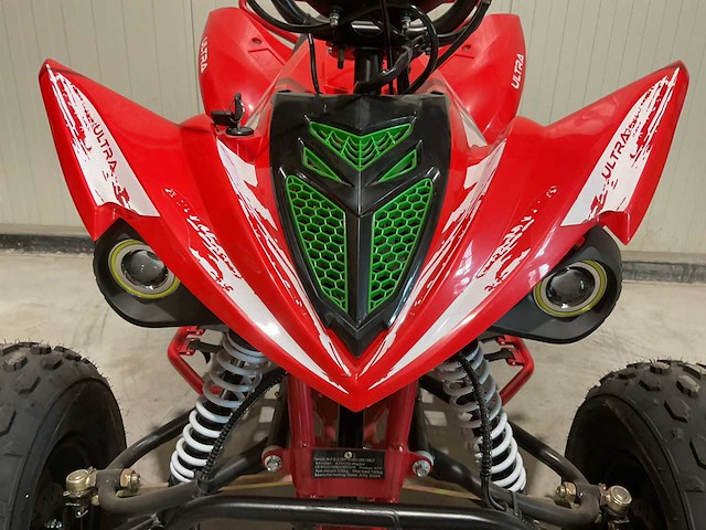 2025 ultra motocross atx 125 raptor quad rood - afbeelding 13 van  13