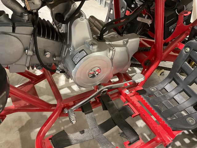 2025 ultra motocross atx 125 raptor quad zwart - afbeelding 2 van  13