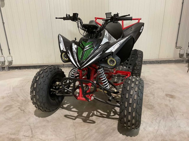 2025 ultra motocross atx 125 raptor quad zwart - afbeelding 1 van  13