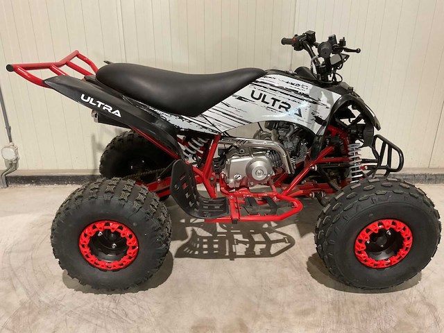 2025 ultra motocross atx 125 raptor quad zwart - afbeelding 8 van  13