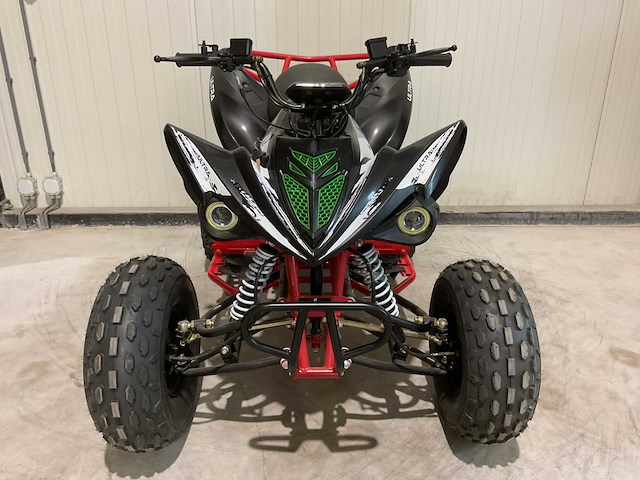 2025 ultra motocross atx 125 raptor quad zwart - afbeelding 9 van  13