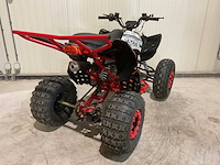 2025 ultra motocross atx 125 raptor quad zwart - afbeelding 12 van  13