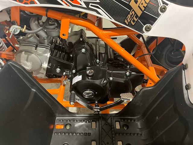 2025 ultra motocross atx 125 revolt quad oranje - afbeelding 14 van  14