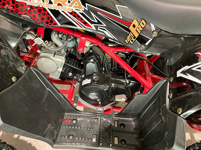 2025 ultra motocross atx 125 revolt quad rood - afbeelding 12 van  13
