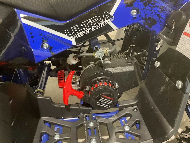 2025 ultra motocross atx 49-e quad blauw - afbeelding 3 van  13