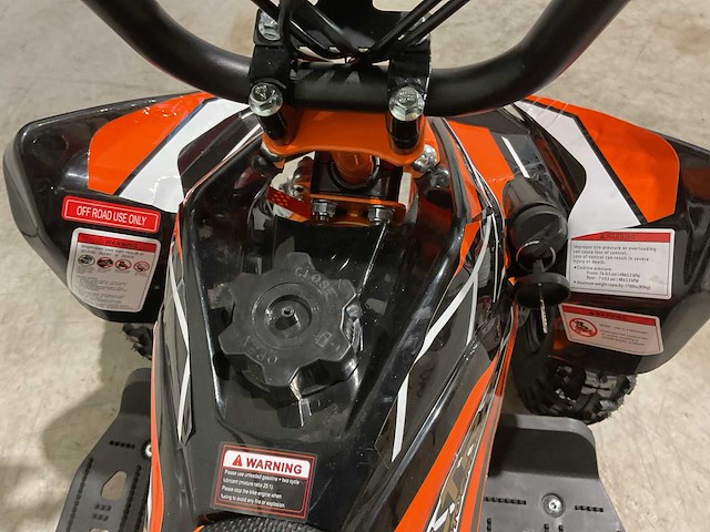 2025 ultra motocross atx 49 quad oranje - afbeelding 2 van  12