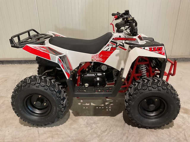 2025 ultra motocross commander 110 quad rood - afbeelding 9 van  15