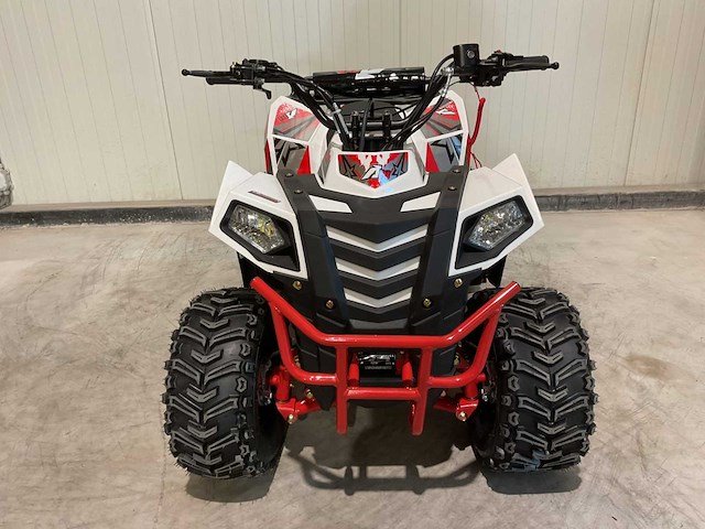 2025 ultra motocross commander 110 quad rood - afbeelding 11 van  15