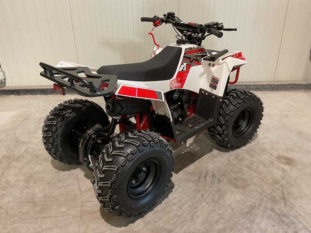 2025 ultra motocross commander 110 quad rood - afbeelding 13 van  15