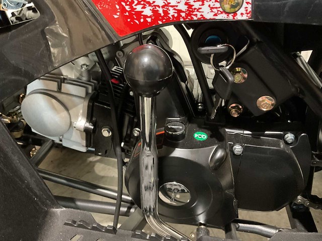 2025 ultra motocross commander 110 quad zwart - afbeelding 3 van  15