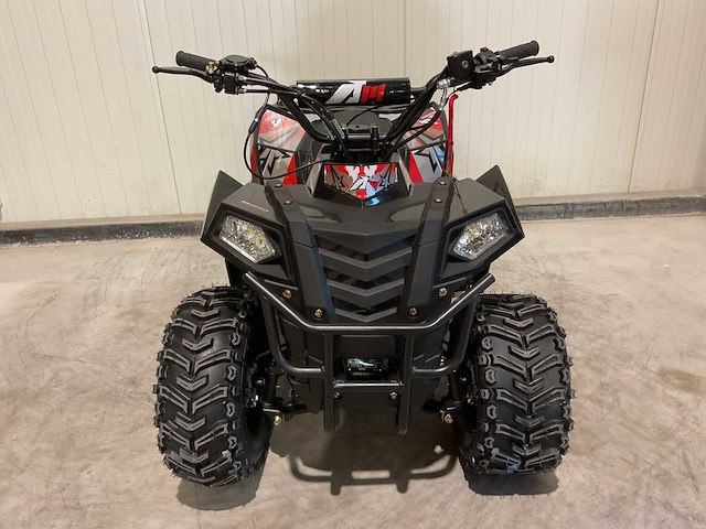 2025 ultra motocross commander 110 quad zwart - afbeelding 11 van  15