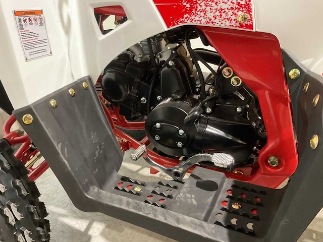 2025 ultra motocross commander 125 quad rood - afbeelding 4 van  17