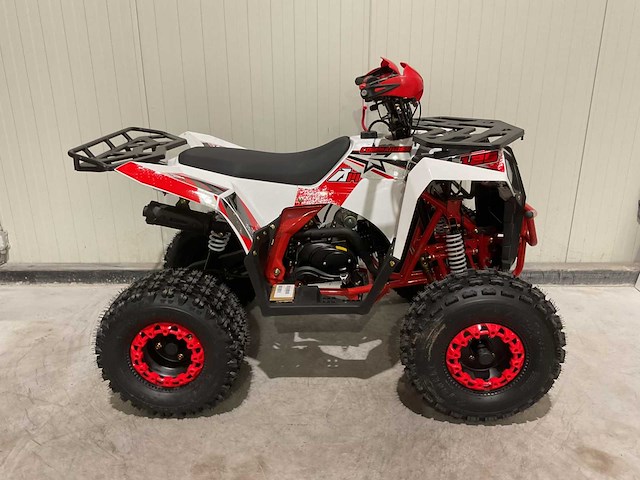 2025 ultra motocross commander 125 quad rood - afbeelding 11 van  17