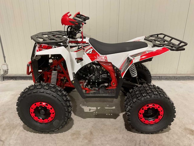 2025 ultra motocross commander 125 quad rood - afbeelding 12 van  17