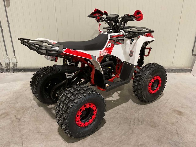 2025 ultra motocross commander 125 quad rood - afbeelding 15 van  17