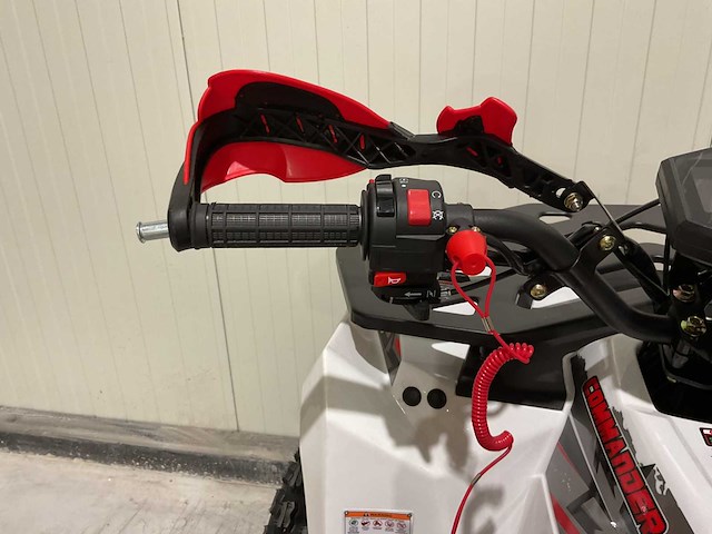 2025 ultra motocross commander 125 quad rood - afbeelding 17 van  17