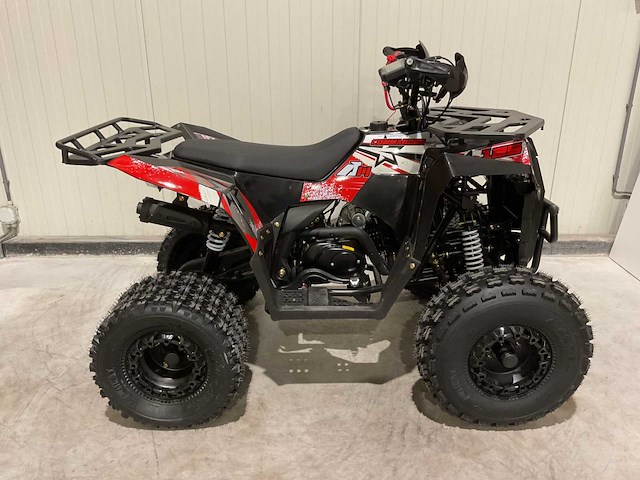 2025 ultra motocross commander 125 quad zwart - afbeelding 11 van  17