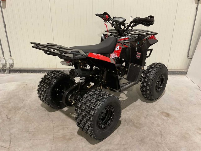 2025 ultra motocross commander 125 quad zwart - afbeelding 15 van  17