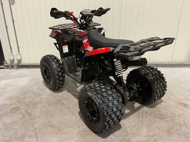 2025 ultra motocross commander 125 quad zwart - afbeelding 16 van  17