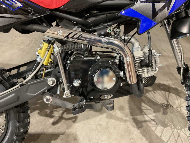 2025 ultra motocross db001 bl 110cc minicrosser - afbeelding 10 van  11