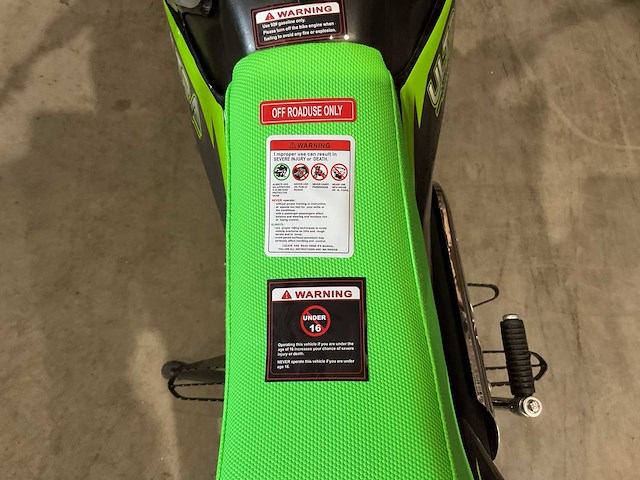 2025 ultra motocross db001 gr 110cc minicrosser - afbeelding 4 van  16