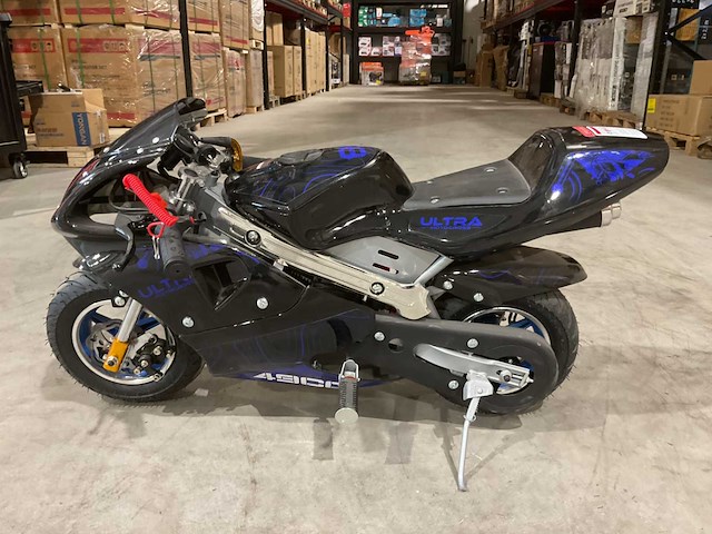 2025 ultra motocross db05 49cc pocket bike mini bl minimotor - afbeelding 4 van  7